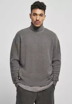Свитер Urban Classics OVERSIZED ROLL NECK SWEATER, цвет Asphalt