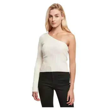 Свитер Urban Classics Short Rib Knit, белый