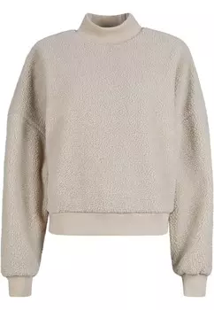 Свитер Urban Classics Sweatshirt Sherpa, бежевый