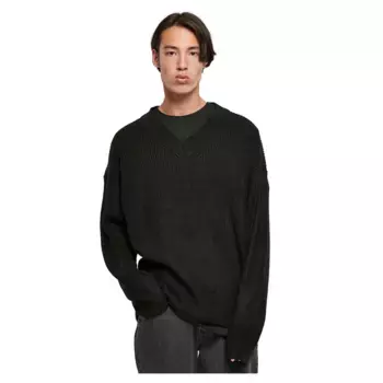 Свитер Urban Classics TB5548 v neck, черный