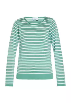 Свитер usha BLUE LABEL, цвет HELLGRN WEISS