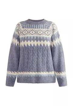 Свитер usha BLUE LABEL Lynnea, синий