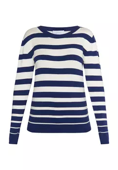 Свитер usha BLUE LABEL Strick, цвет Marine Wollweiss