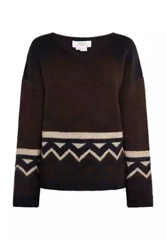 Свитер usha FESTIVAL, цвет Braun Mehrfarbig