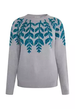 Свитер Usha Strick, цвет Grau Mehrfarbig