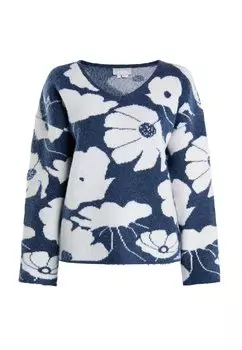 Свитер Usha Strick, цвет Marine Weiss