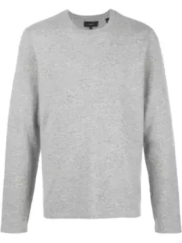 Свитер узкого кроя Vince, серый