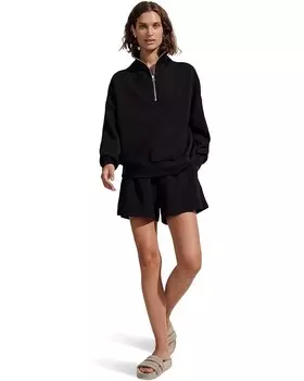 Свитер Varley Hawley 1/2 Zip Sweater, черный