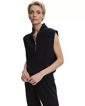 Свитер Varley Loretta 1/2 Zip, черный