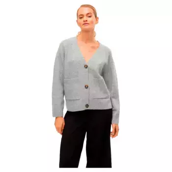 Свитер Vero Moda Boom cardigan, серый