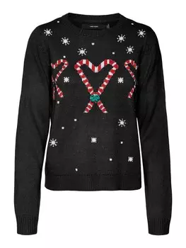 Свитер Vero Moda CANDY HEART, черный