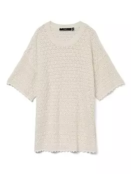 Свитер Vero Moda Curve VMCManila, натуральный белый