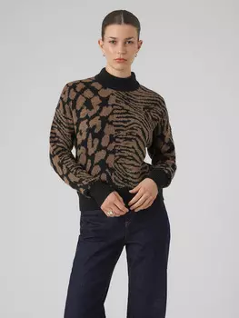 Свитер Vero Moda, цвет Braun/Schwarz