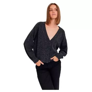 Свитер Vero Moda Doffy 10259445 V Neck, черный