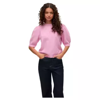 Свитер Vero Moda Doffy 2/4 short sleeve, розовый