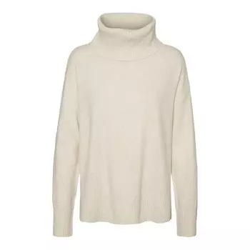 Свитер Vero Moda Doffy Cowl Neck, бежевый