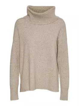 Свитер VERO MODA Doffy, цвет mottled brown