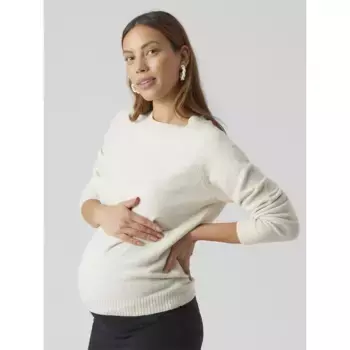 Свитер Vero Moda Doffy Maternity, бежевый