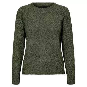 Свитер Vero Moda Doffy O-Neck, зеленый