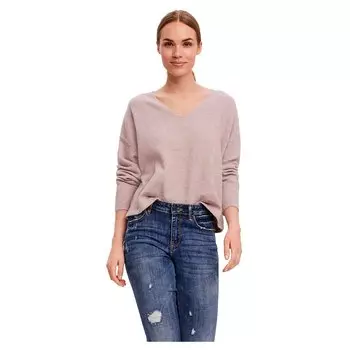 Свитер Vero Moda Doffy V Neck, бежевый
