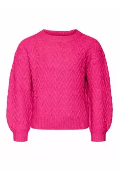 Свитер VERO MODA Girl, фиолетовый фуксия