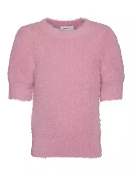 Свитер Vero Moda Girl Sweater PLUME, светло-розовый
