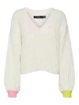 Свитер VERO MODA INGRID, бежевый