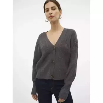 Свитер Vero Moda Lea Cardigan, серый