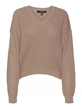 Свитер Vero Moda LEANNA, светло-бежевый