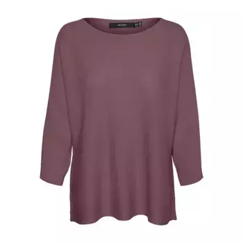 Свитер Vero Moda Nora 3/4, коричневый