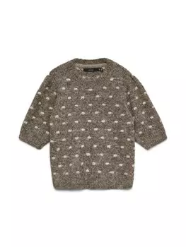 Свитер VERO MODA NOVAHDOTTY, коричневый
