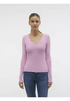 Свитер Vero Moda, пастельно-лавандовый