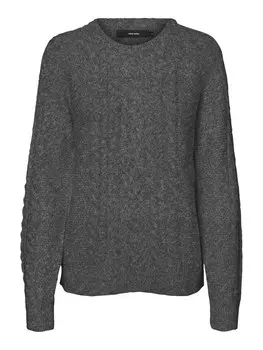 Свитер Vero Moda Priya, базальтовый серый