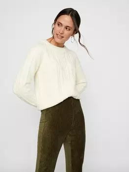 Свитер Vero Moda PRIYA, натуральный белый