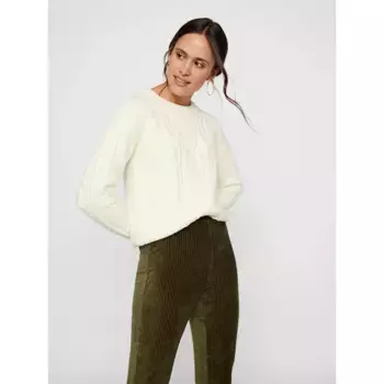 Свитер Vero Moda Priya Petite, белый
