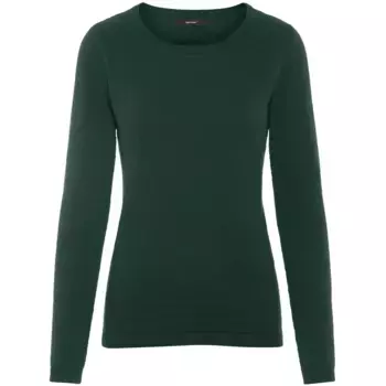 Свитер Vero Moda с круглым вырезом "VMCARE STRUCTURE LS O-NECK BLOUSE", из натурального хлопка, цвет Pine Grove
