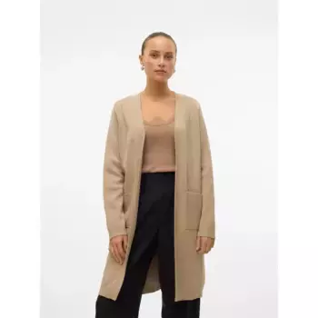 Свитер Vero Moda Saba cardigan, бежевый