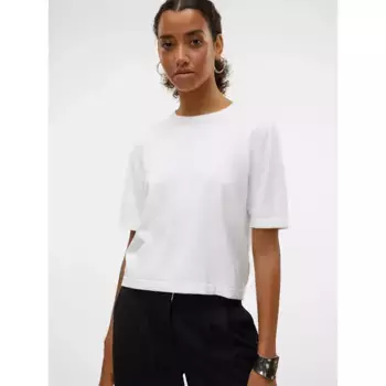 Свитер Vero Moda Silje 2/4 Oversize, белый