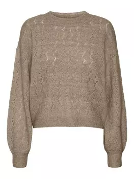 Свитер VERO MODA Sweater VMYen, серебряный
