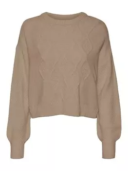 Свитер VERO MODA, темно-бежевый