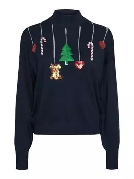 Свитер VERO MODA, темно-синий