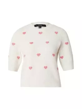 Свитер VERO MODA VDOFFY INTARSIA, бежевый
