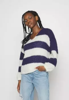 Свитер Vero Moda Vmerin Stripe Pullover, астральная аура / береза