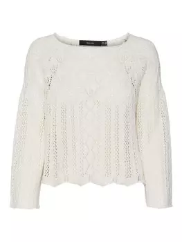 Свитер VERO MODA VMGINGER, белый