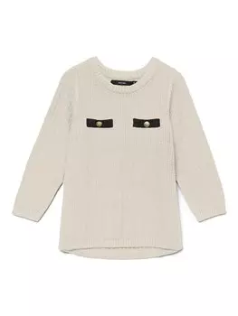 Свитер VERO MODA VMHarper, бежевый
