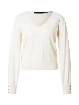 Свитер VERO MODA VMHOLLYKARIS, светло-бежевый