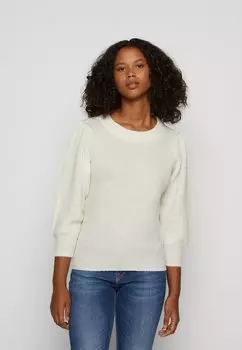 Свитер Vero Moda Vmvigga 3/4 Ga Boo Rep, березовый меланж