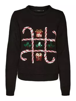 Свитер Vero Moda XMAS GAME, черный