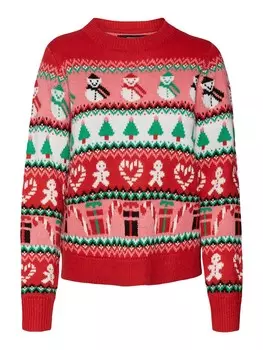 Свитер Vero Moda Xmas, красный