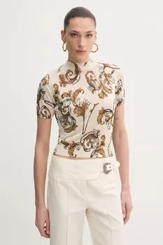 Свитер Versace Jeans Couture, бежевый